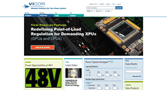 Desktop Screenshot of cdn.vicorpower.com